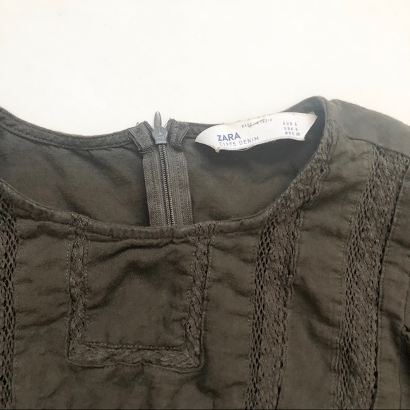 Zara green dress - Picture 3 of 3